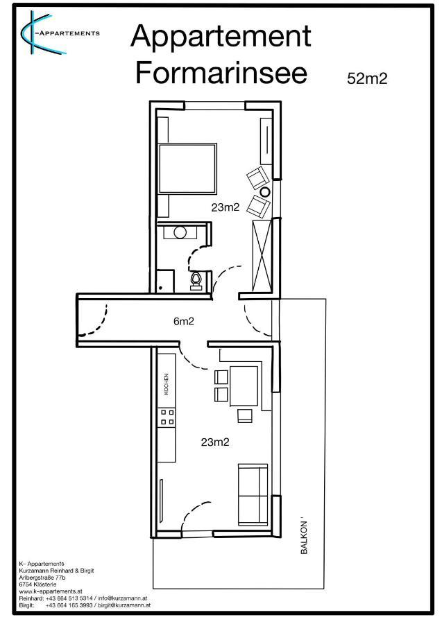 K-Appartements Kloesterle מראה חיצוני תמונה